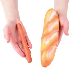 International Bread Set | 9-Piece Realistic Vinyl Play Food