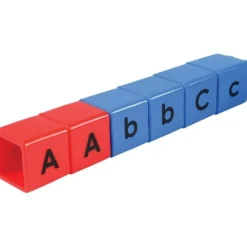 Jumbo Alphabet Unifix Cubes / 60 pcs.