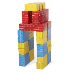Jumbo Cardboard Blocks | Set of 24 Durable & Lightweight Building Blocks