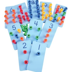 Jumbo Foam Peg Number Boards 8