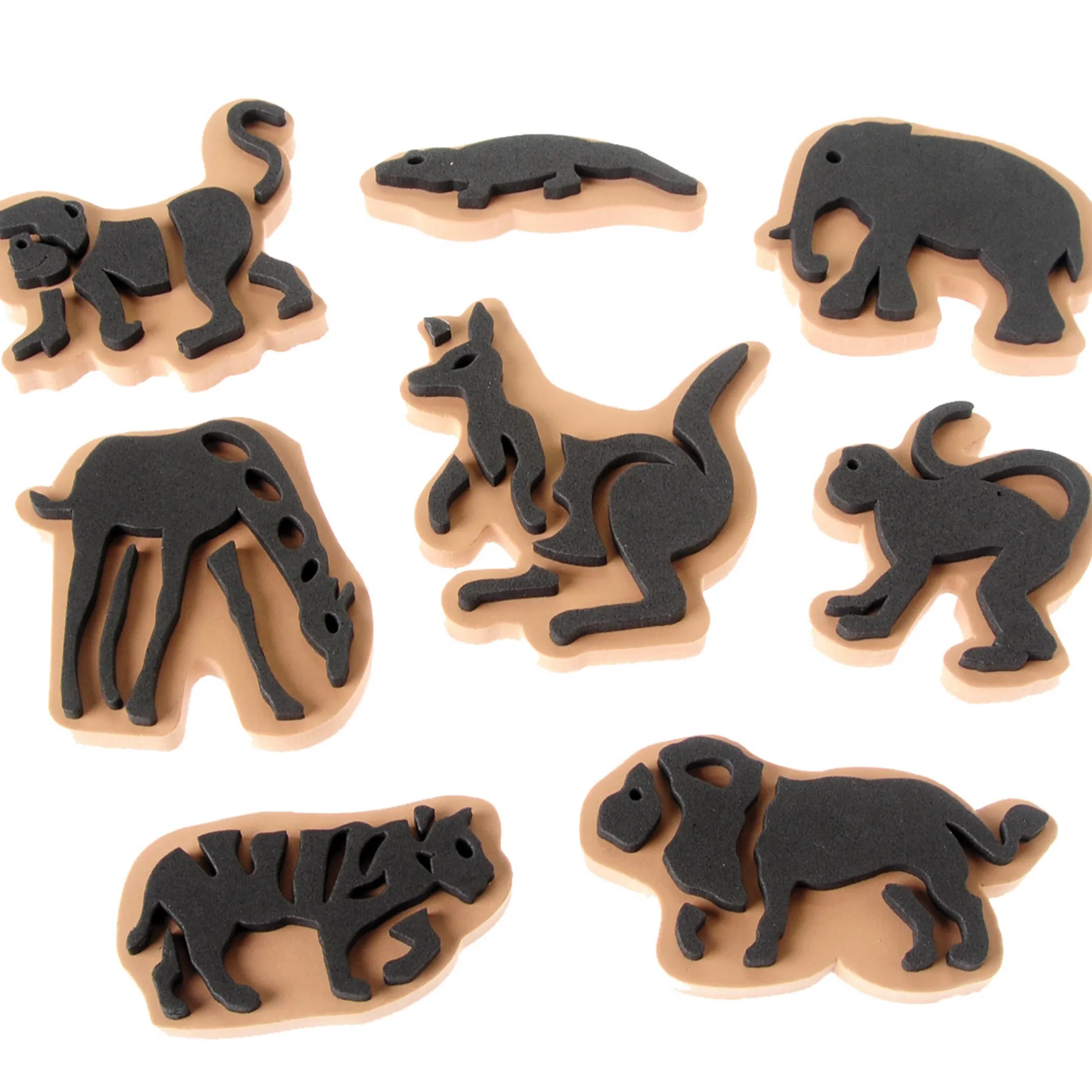 Jumbo Ink Wild Animal Stampers