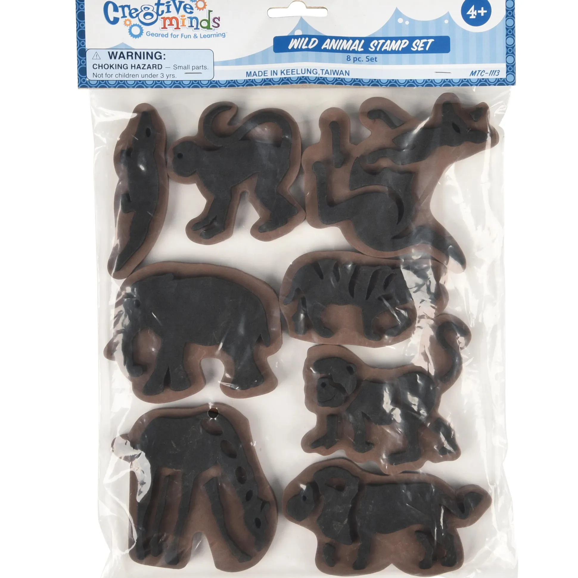 Jumbo Ink Wild Animal Stampers
