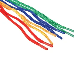 250 Jumbo Plastic Beads with 5 Tipped Lacing Cords