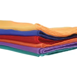 Jumbo Rainbow Play Scarves | Set of 6 Vibrant 27