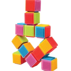 Jumbo Toddler Interlocking Bristle Cubes - Set of 24-Piece