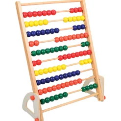 Jumbo Wooden Abacus Counting Frame | 100 Beads for Preschool Math Learning