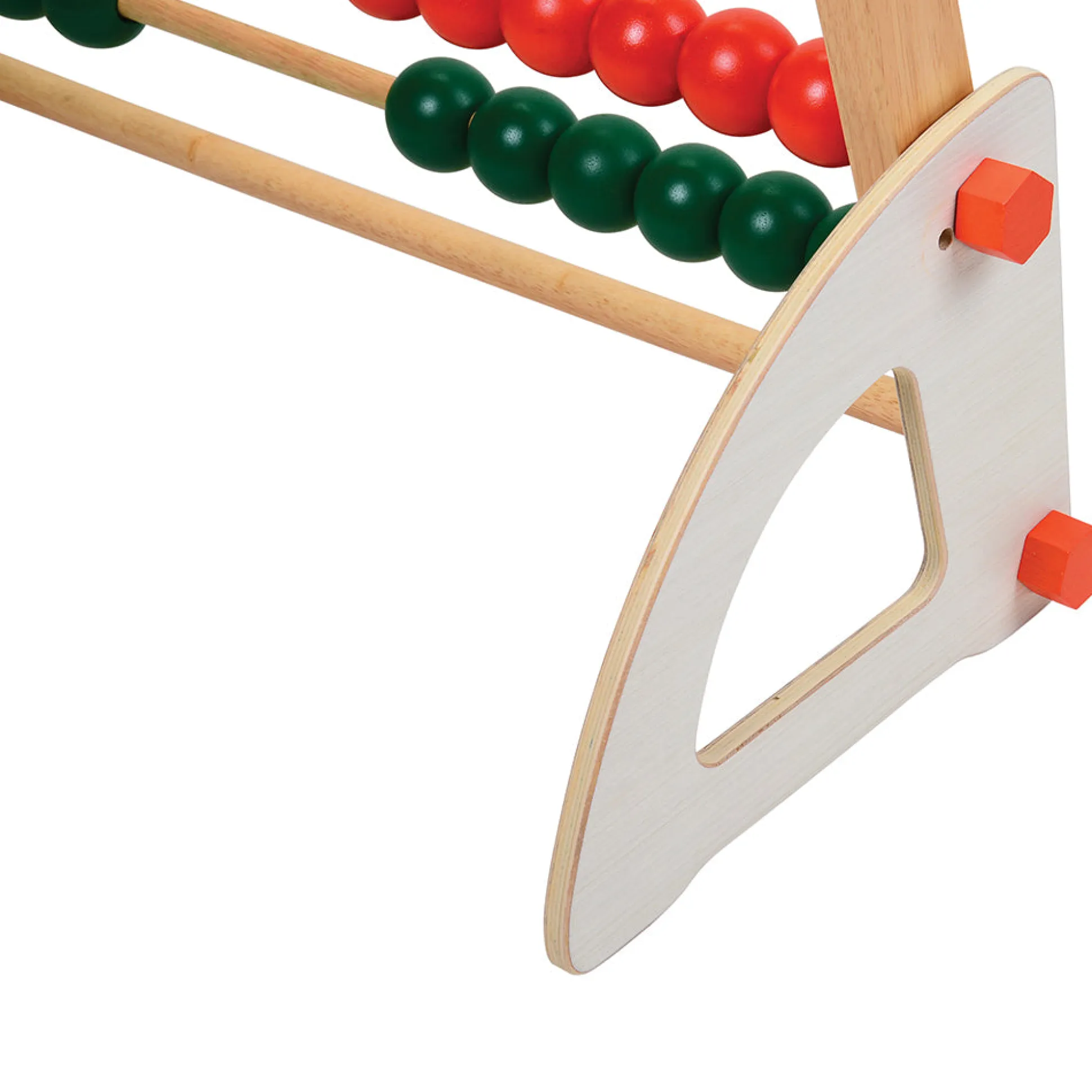 Jumbo Wooden Abacus Counting Frame | 100 Beads for Preschool Math Learning