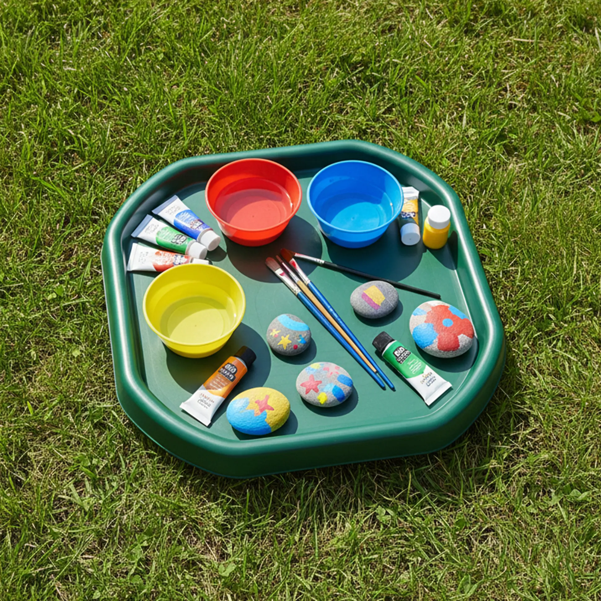 Junior Forest Tuff Tray | Green Sensory Play Tray