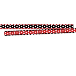 Just Dotty Double-Sided Bulletin Board Border - 12 strips