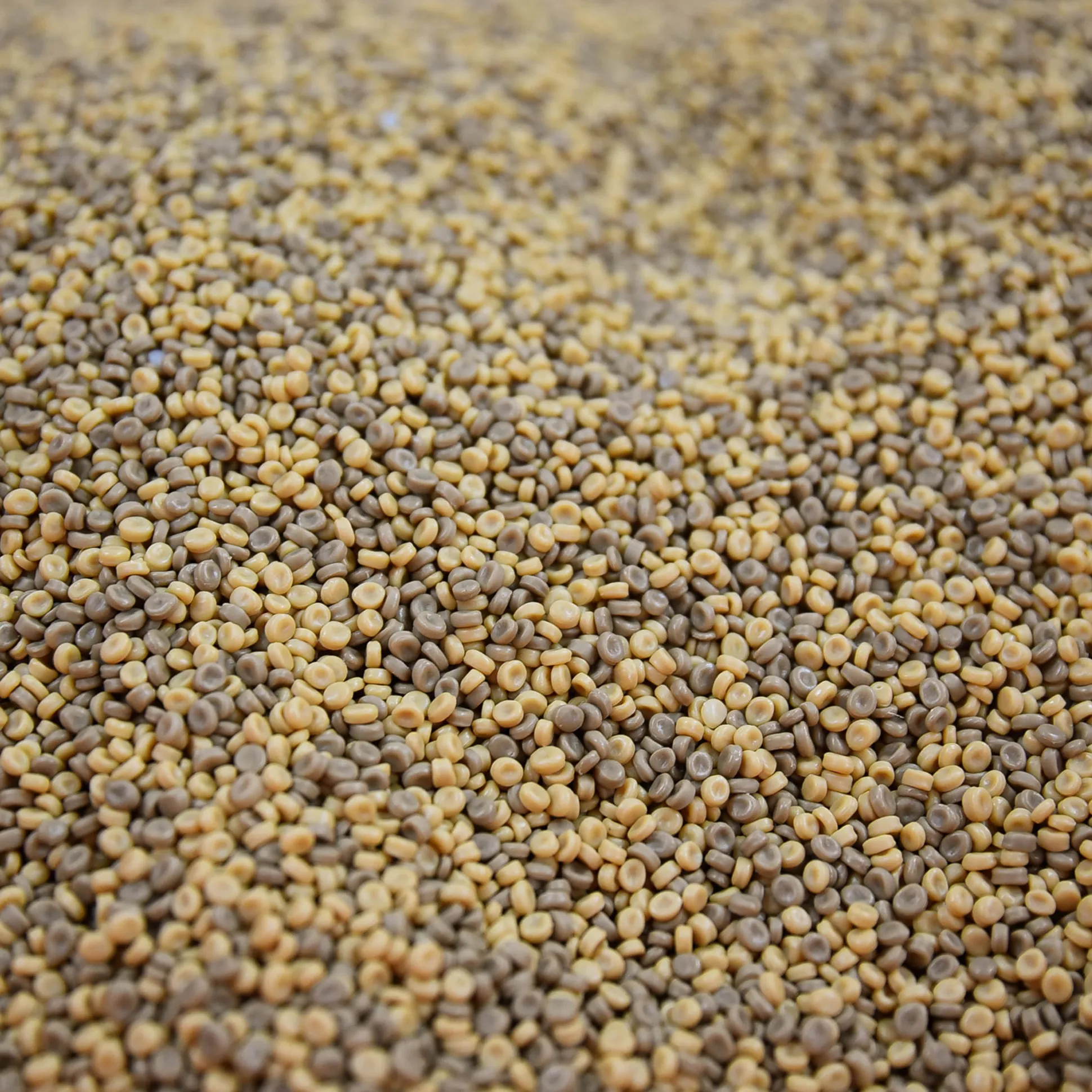 Kidfetti® Sensory Play Pellets | 10 lb Neutral 2-Tone Mix | Clean Sand Alternative