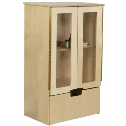 Kid-Sized Cottage-Style Toy Refrigerator