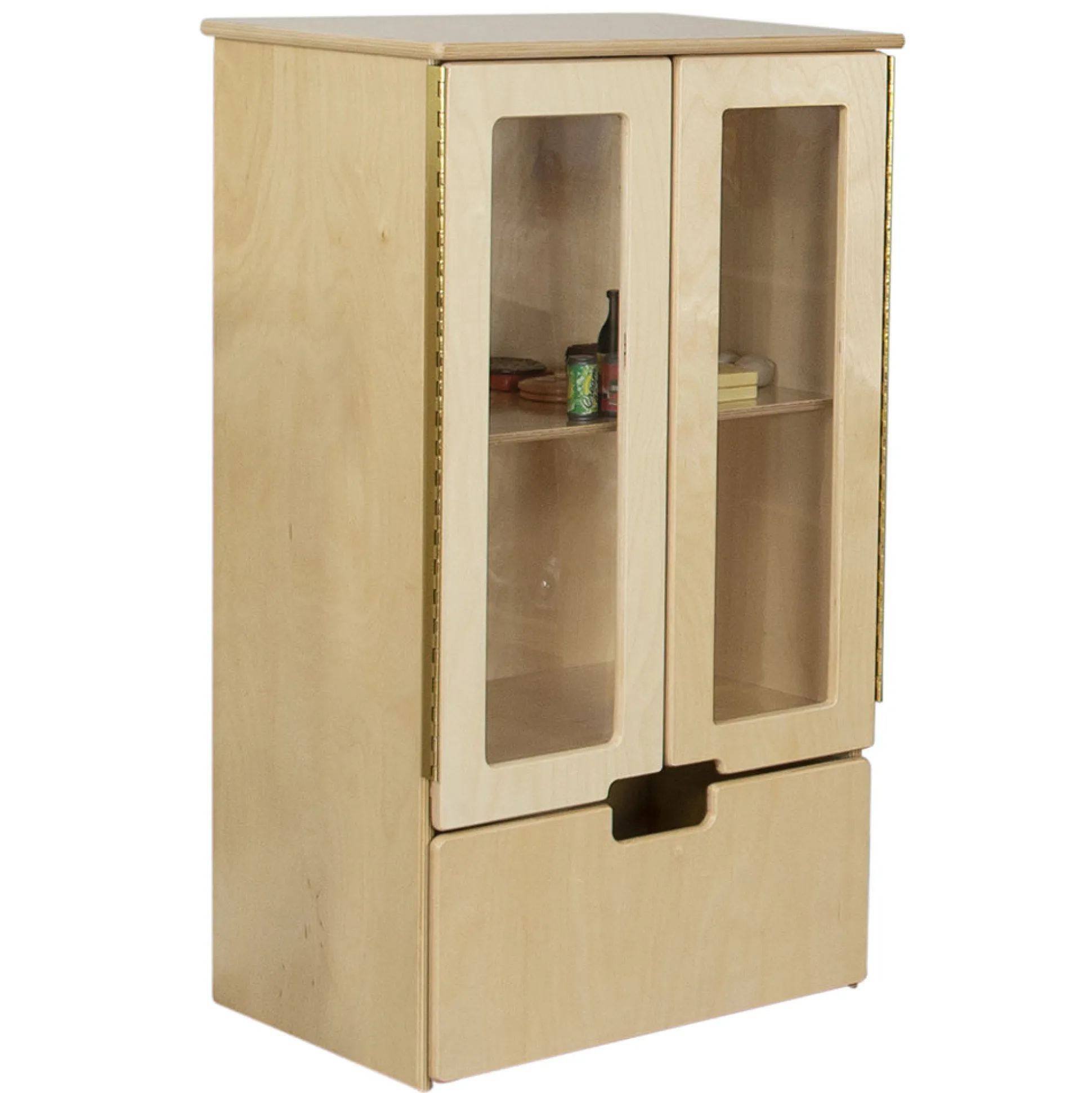 Kid-Sized Cottage-Style Toy Refrigerator