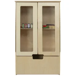 Kid-Sized Cottage-Style Toy Refrigerator