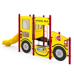 Kidz Bus Playground Playset | Fun Imagination Station for Ages 2-5
