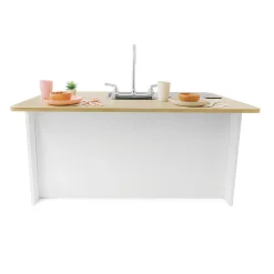 Kitchen Island and Barstools Bundle