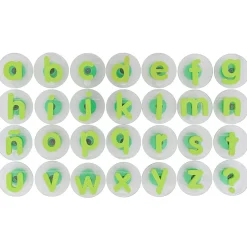 Knobbed Alphabet Stampers - Lowercase