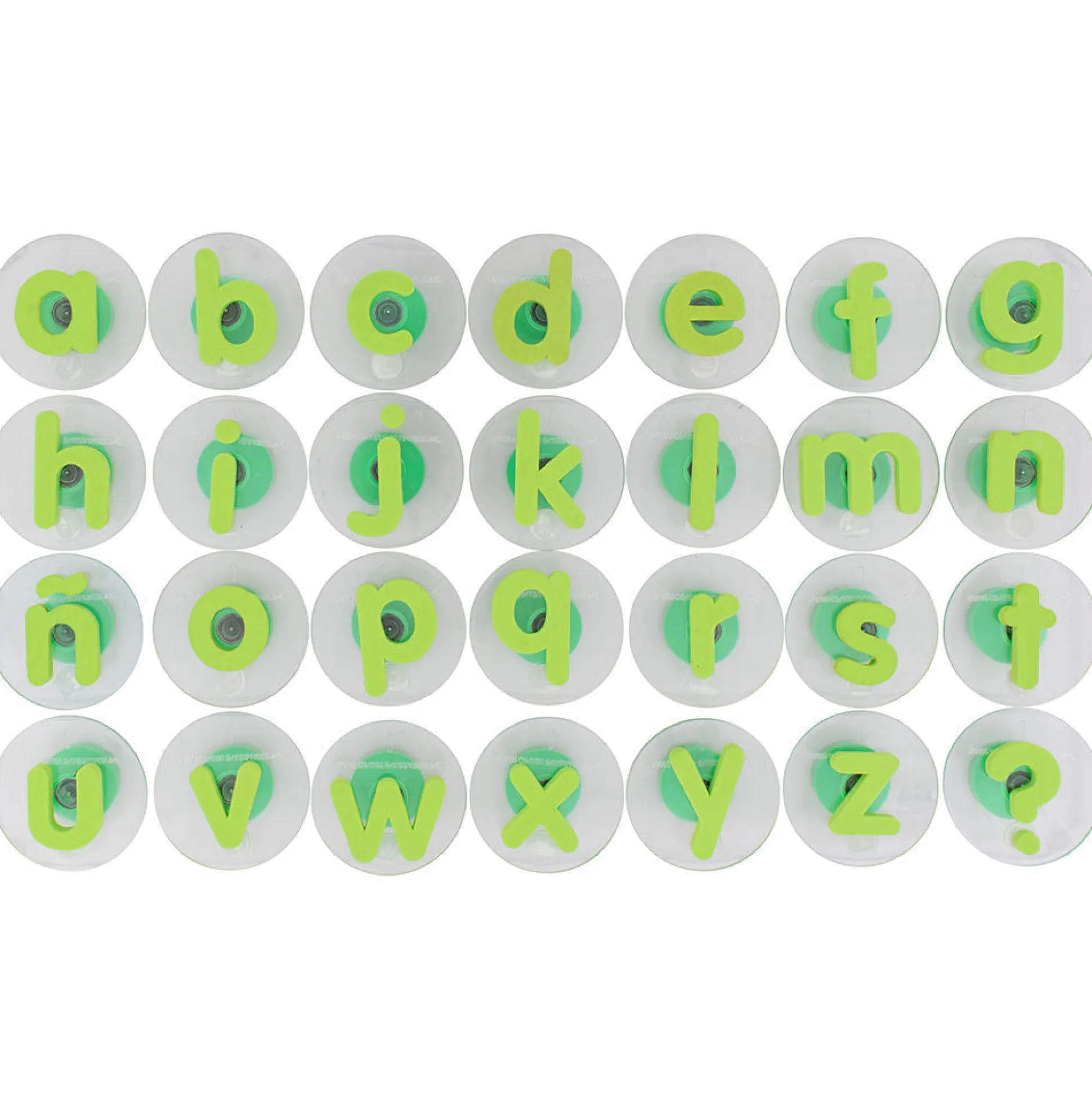Knobbed Alphabet Stampers - Lowercase