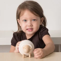 Lacing Sheep | Eco-Friendly Wooden Stacking Toy
