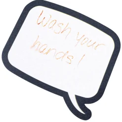Laminated Speech Bubbles