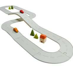 Large Rubber Road & Rail Set
