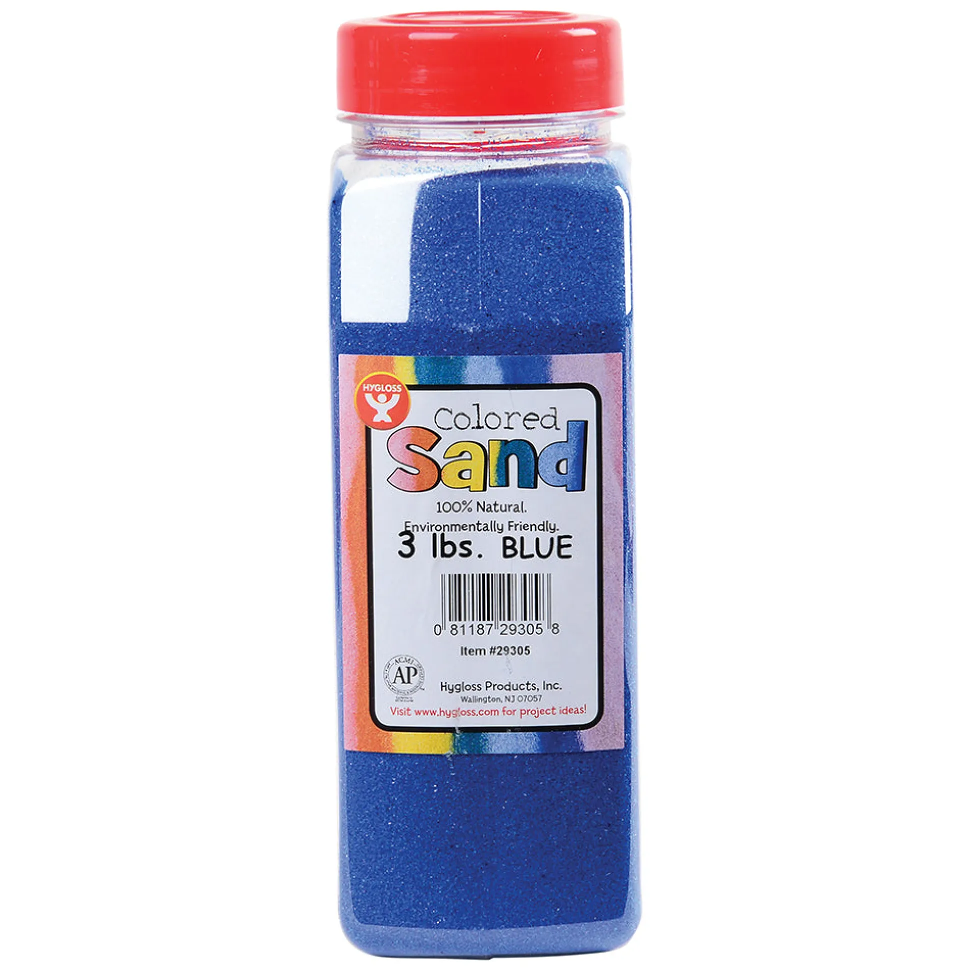 3 LB Blue Sand | Eco-Friendly, Non-Toxic Tactile Learning Tool