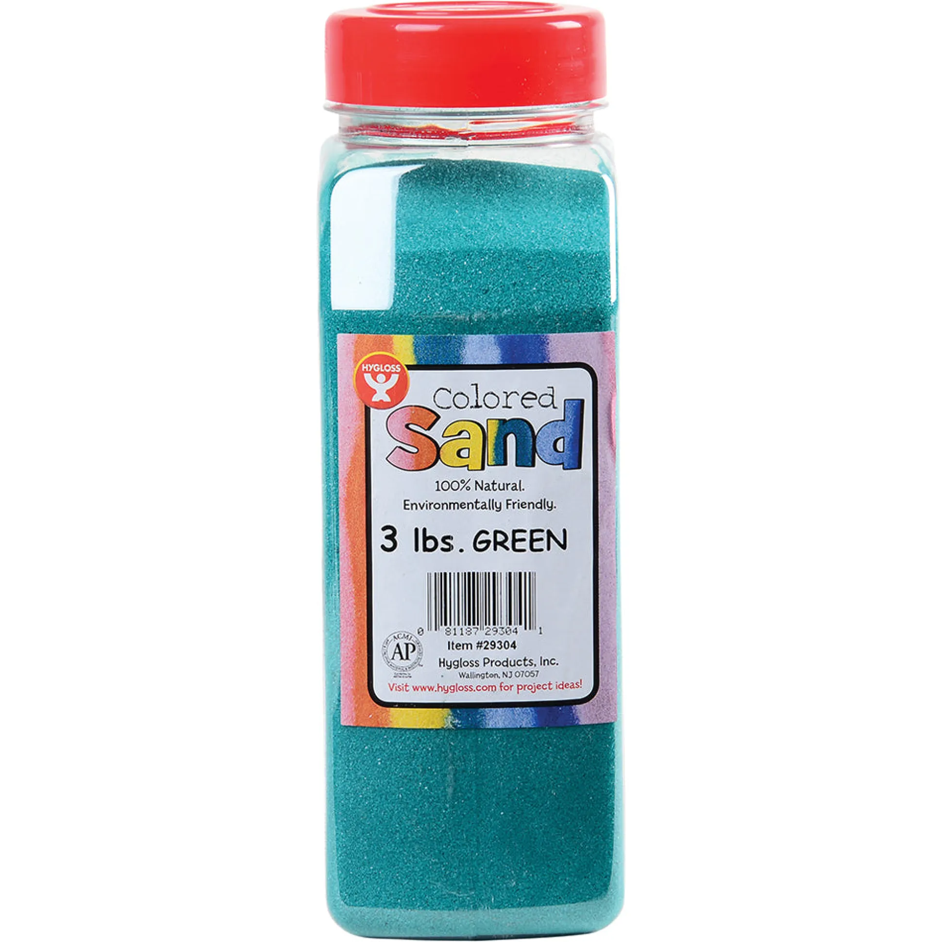 3 LB Green Sand | Eco-Friendly, Non-Toxic Tactile Learning Tool