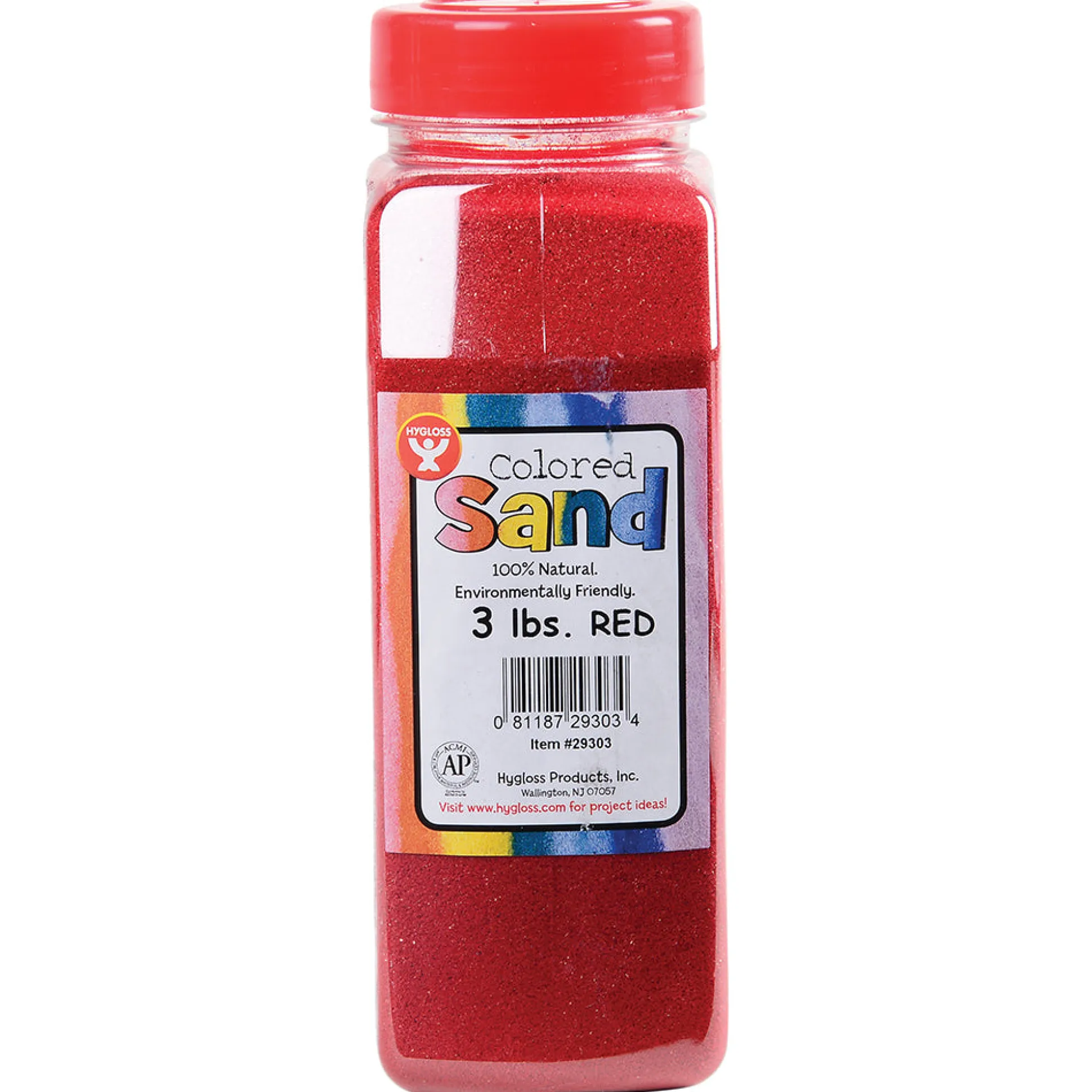 3 LB Red Sand | Eco-Friendly, Non-Toxic Tactile Learning Tool