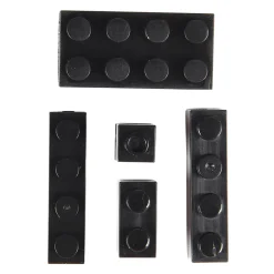 3 lbs. Black Building Bricks