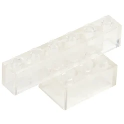3 lbs. Gray/Clear Building Bricks