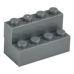 3 lbs. Gray/Clear Building Bricks