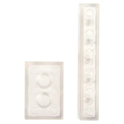 3 lbs. Gray/Clear Building Bricks