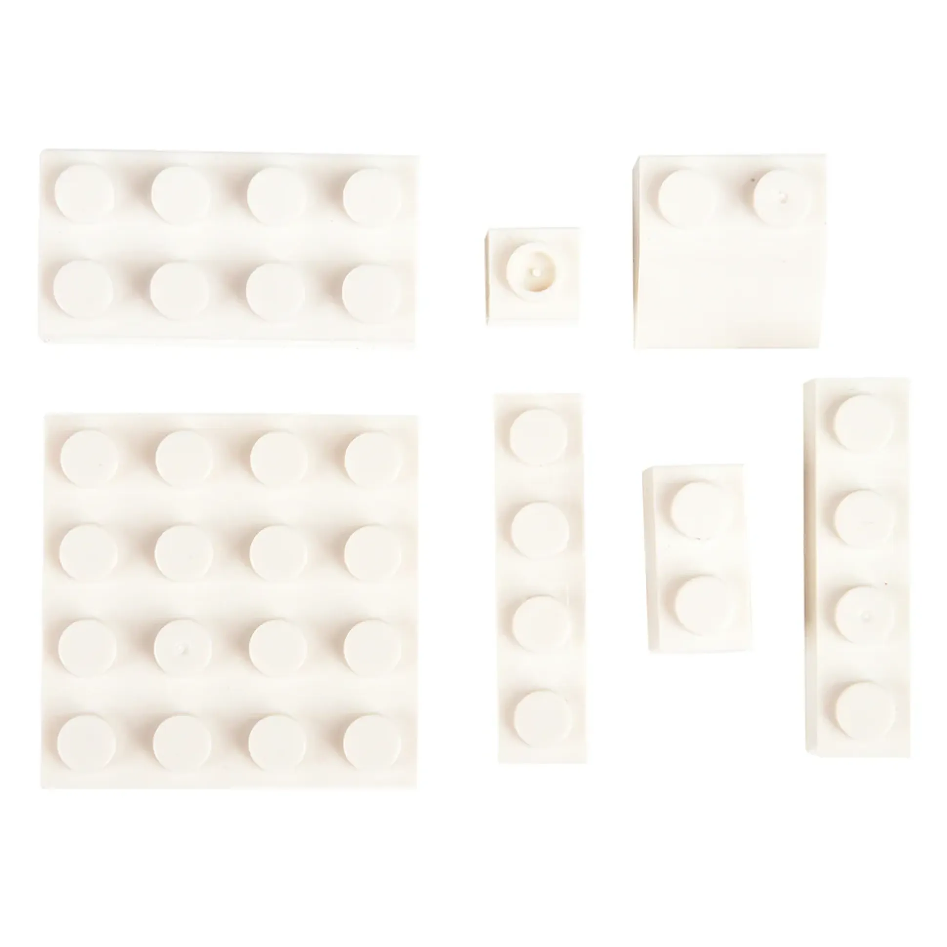 3 lbs. White Building Bricks