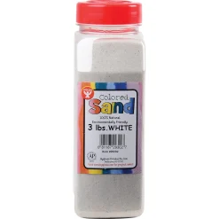 3 LB White Sand | Eco-Friendly, Non-Toxic Tactile Learning Tool