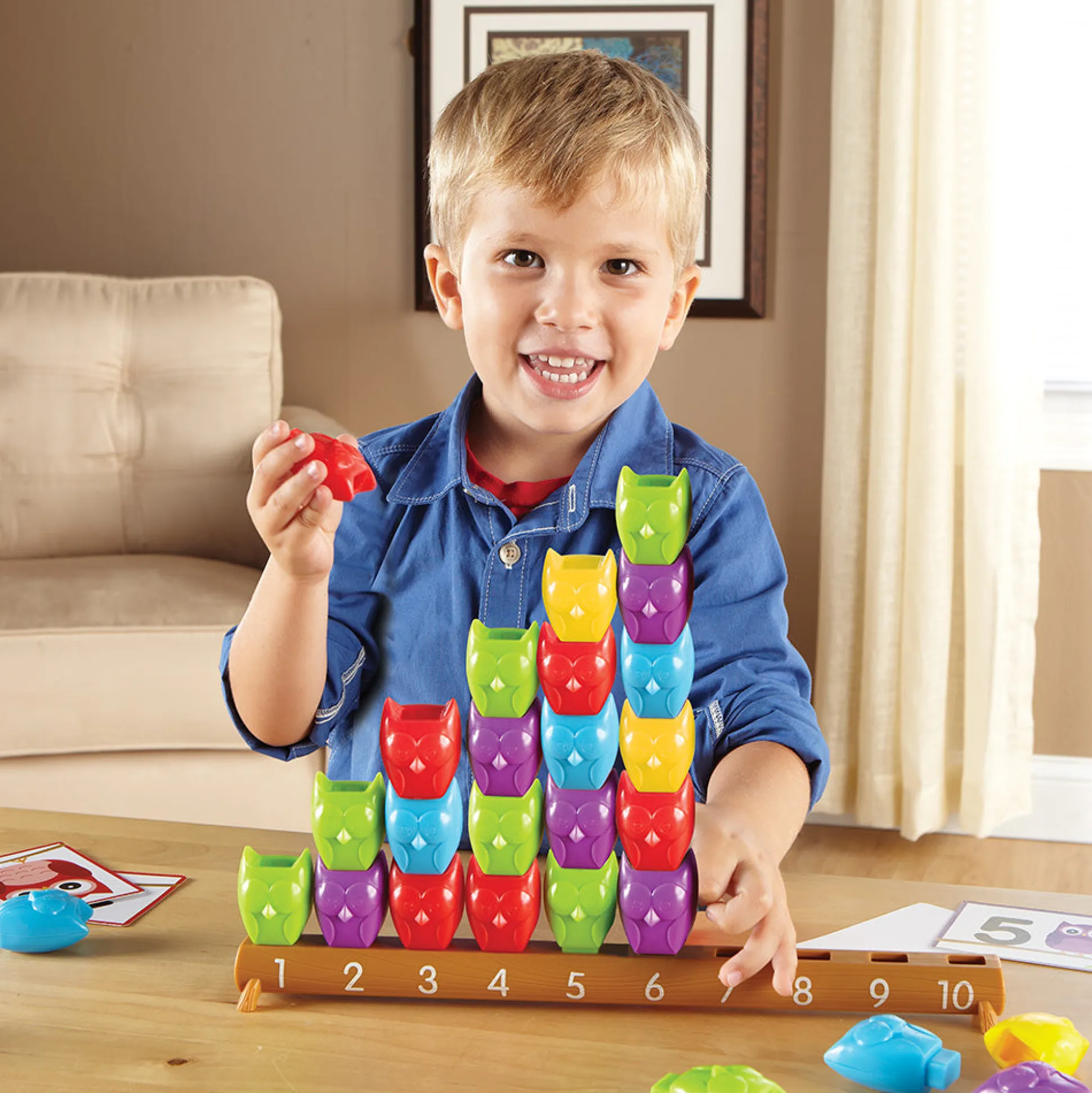 Learning Essentials™ 1-10 Counting Owls Activity Set