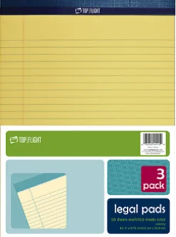 Legal Pad 3 Pack