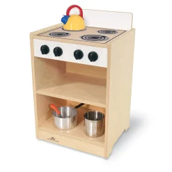 Let’s Play Toddler Stove™ | Pretend Play Kitchen Appliance in White