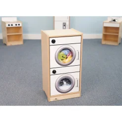 Let’s Play Toddler Washer & Dryer™ | Pretend Play Laundry Appliance in White