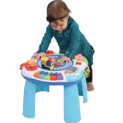 Letter Train Musical Learning Table – Interactive Toddler Activity Center 12+ Months