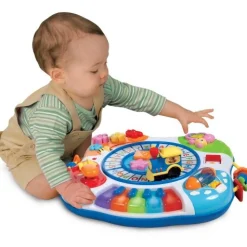 Letter Train Musical Learning Table – Interactive Toddler Activity Center 12+ Months