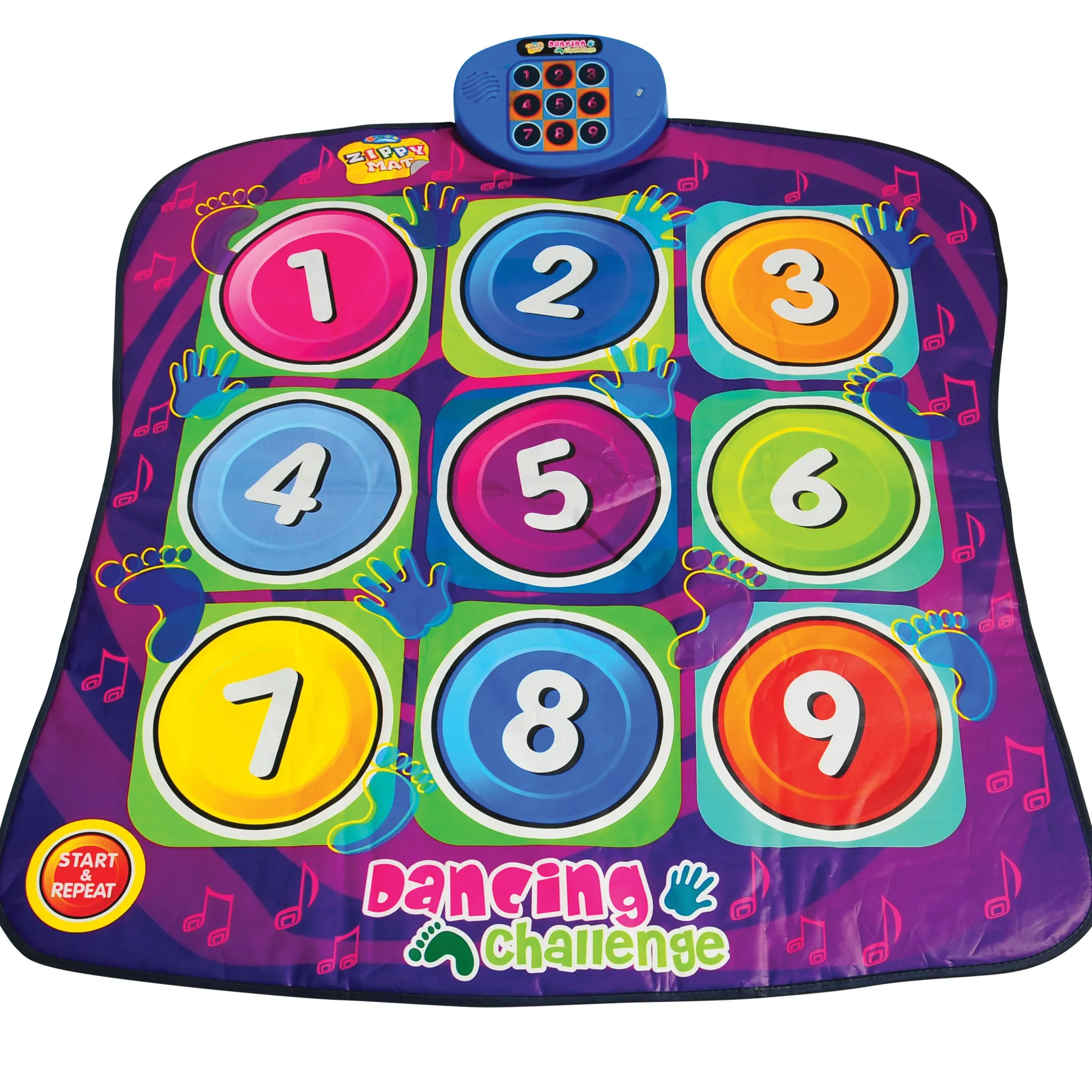 Light-Up Dancing Floor Mat for Kids – Interactive Movement & Number Learning Game Ages 3+