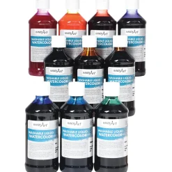 Liquid Water Color Paint Set of 10 Colors