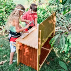 Little Carpenter Kids Wooden Work Bench