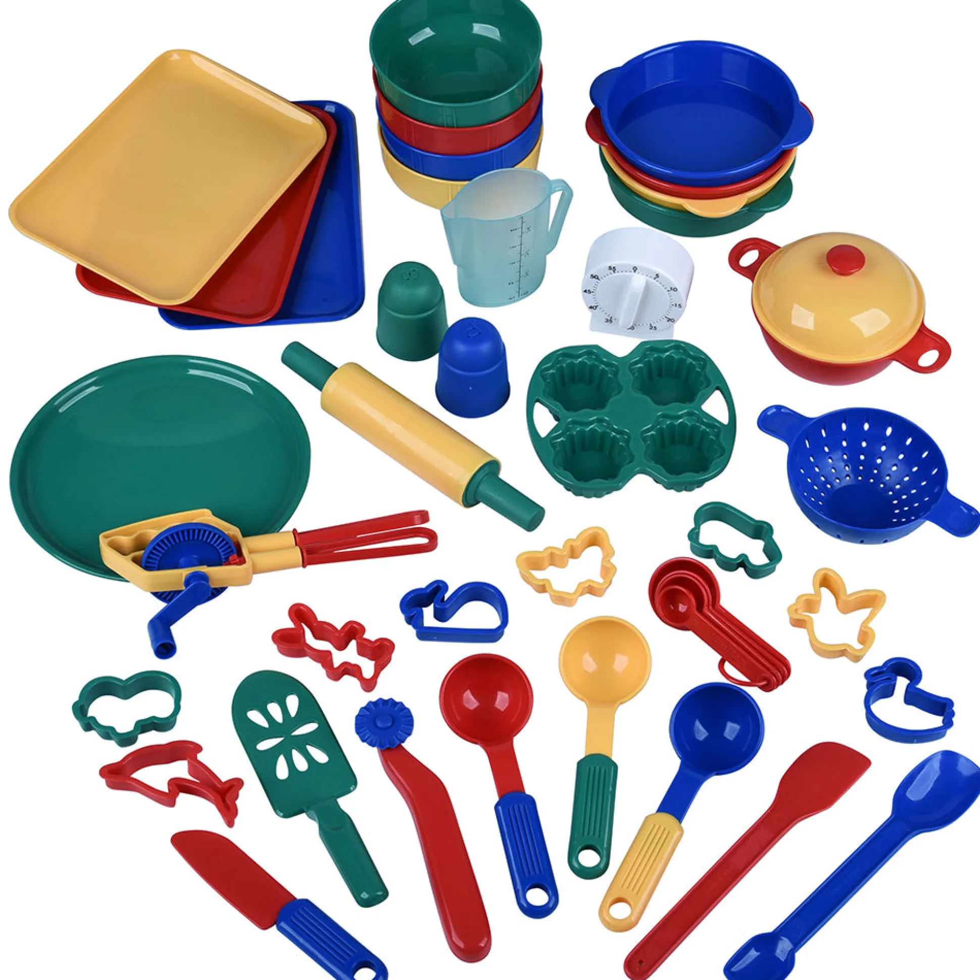 Little Chef Bakeware Play Set | 38-Piece Kids Kitchen & Cooking Tools