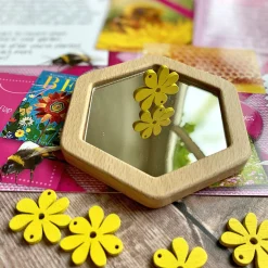 Little Looking Shape Discovery Mirrors | Eco-Friendly Wooden Reflection Set
