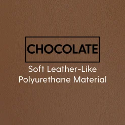 Little Lux Chocolate Preschool Chair & Sofa Set | Adjustable Faux Leather Kids’ Seating
