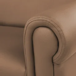 Little Lux Chocolate Preschool Lounge Chair | Adjustable Kids’ Soft Seat for Reading & Relaxation