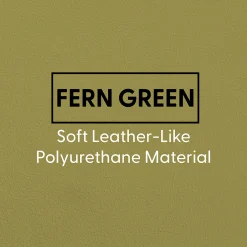 Little Lux Fern Green Preschool Chair & Sofa Set | Adjustable Faux Leather Kids’ Seating
