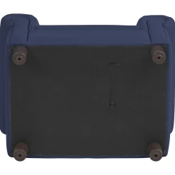 Little Lux Navy Preschool Chair & Sofa Set | Adjustable Faux Leather Kids’ Seating
