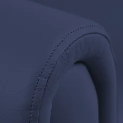 Little Lux Navy Preschool Lounge Chair | Adjustable Kids’ Soft Seat for Reading & Relaxation