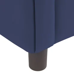 Little Lux Navy Preschool Lounge Chair | Adjustable Kids’ Soft Seat for Reading & Relaxation